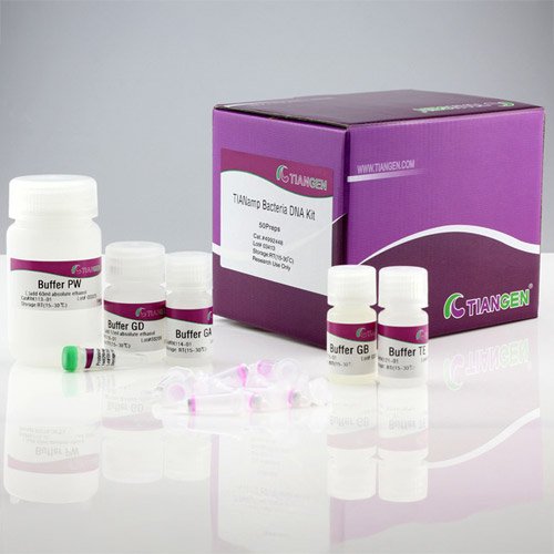 Extraction Kit, TIANamp Bacteria DNA Kit, DP302-02, 50 preps